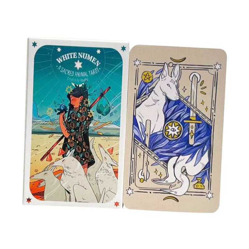 白努曼塔羅牌White Numen A Sacred Animal Tarot-魔法塔羅
