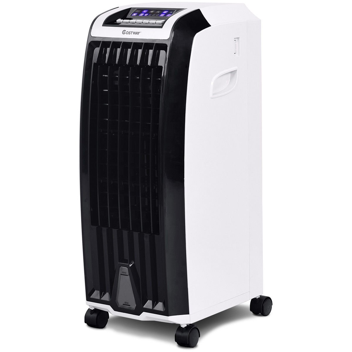 Evaporative Portable Air Cooler with 3 Wind Modes and Timer for Home Office-CASAINC