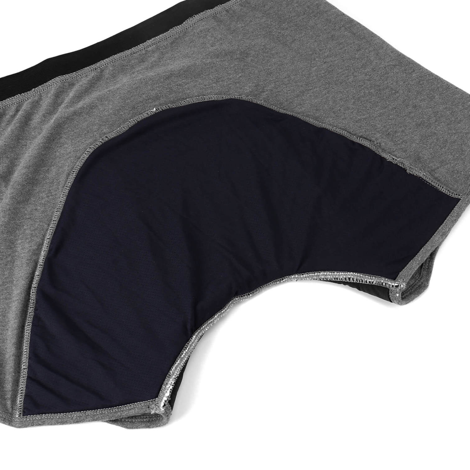 Mens Incontinence Boxers with Fly Overnight Moderate Absorbency Underwear