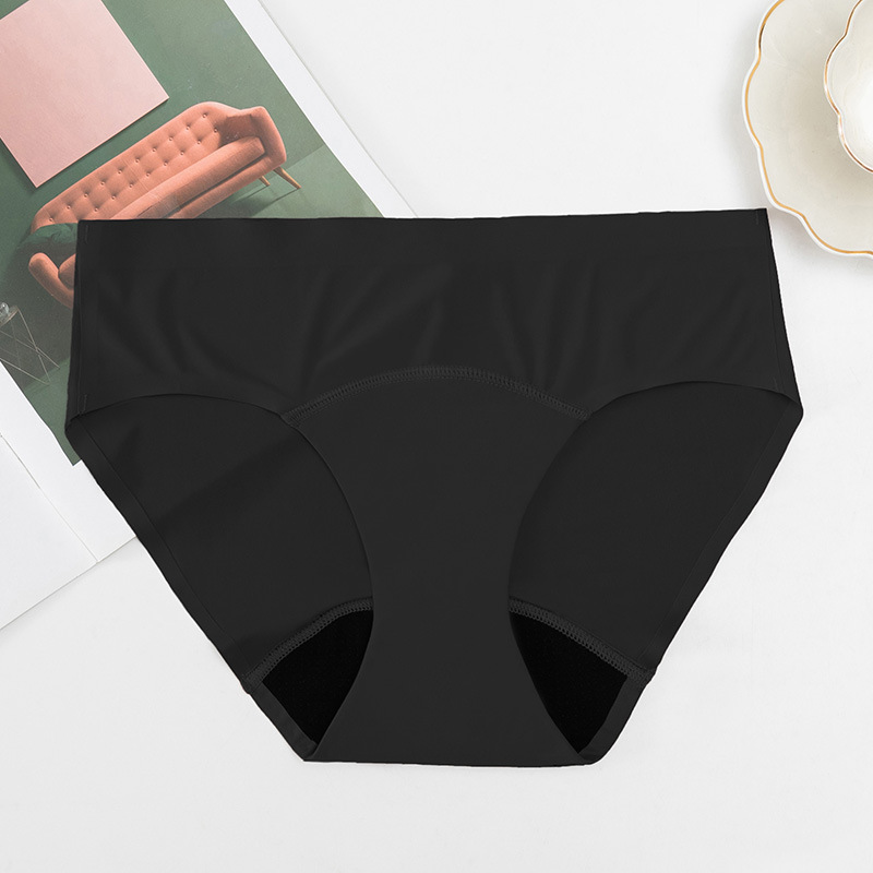 Seamless Ice Silk Leakproof  Absorbent Menstrual Periods Underwear