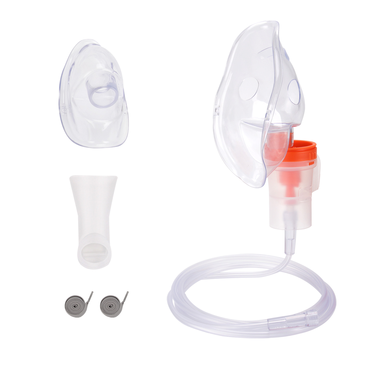 Nebulizer Replacement Parts Tubing Cup Mouthpiece for Adult and Child Use 