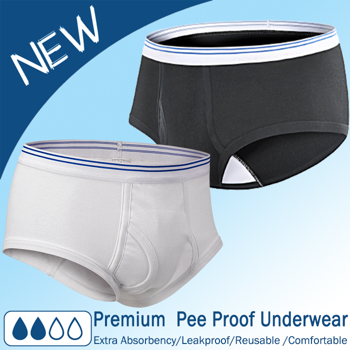 3 Best Men Incontinence Leakproof Underwear for Summer