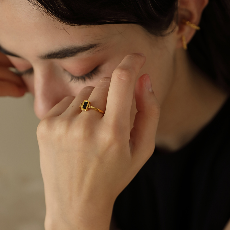 母親節 × 520丨鋯石璀璨戒指 法式首飾丨加碼贈好禮 任選第2件半價-VANA氛圍飾品