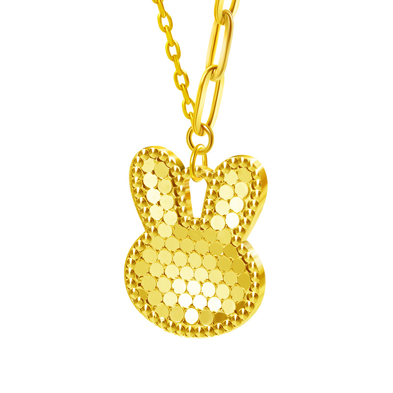 母親節 × 520丨🆕3D新工藝 · 萌兔項鍊 加碼贈好禮 禮物推薦-VANA氛圍飾品