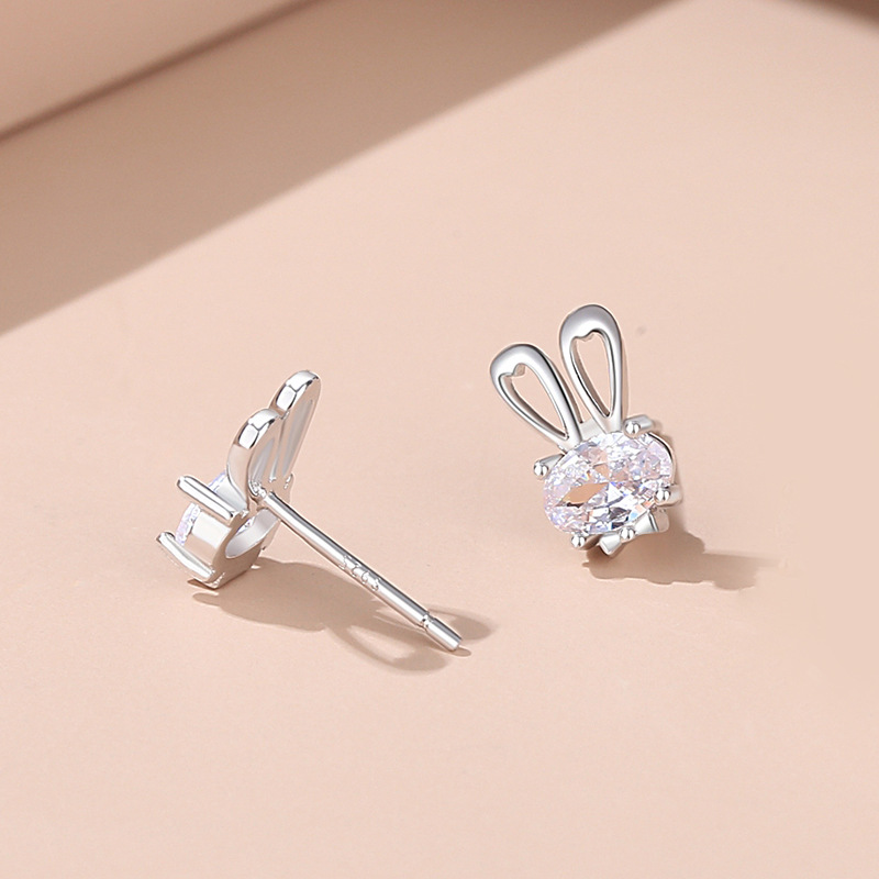 七夕情人節丨甜美清新 · 「俏皮兔」耳釘  禮物推薦Rabbit-VANA氛圍飾品