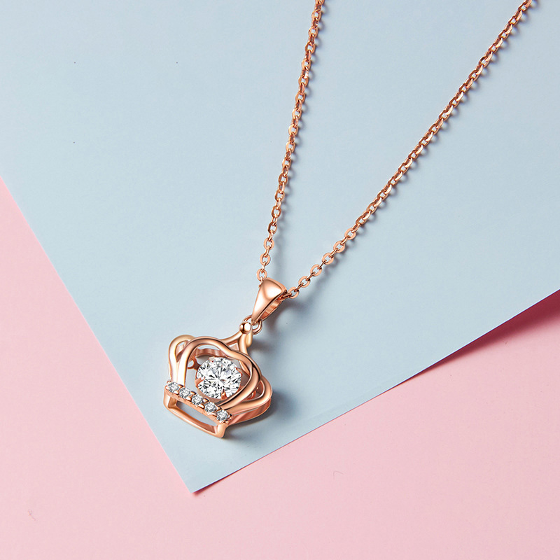 七夕情人節丨女王皇冠 · 「翠羽明珰」項鍊「跳動」  禮物推薦-VANA氛圍飾品