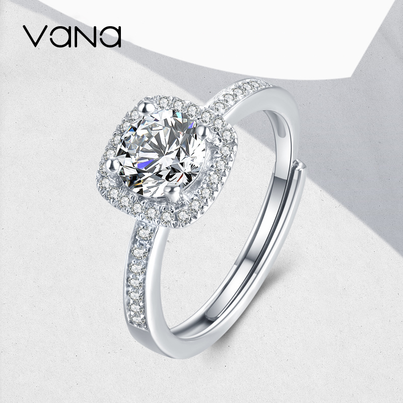 七夕情人節丨莫桑鑽 • 浪漫皎潔鑽戒   禮物推薦Moissanite-VANA氛圍飾品