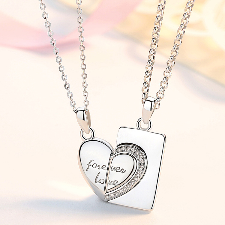 七夕情人節丨Forever Love·「恆愛」情侶項鍊  禮物推薦-VANA氛圍飾品