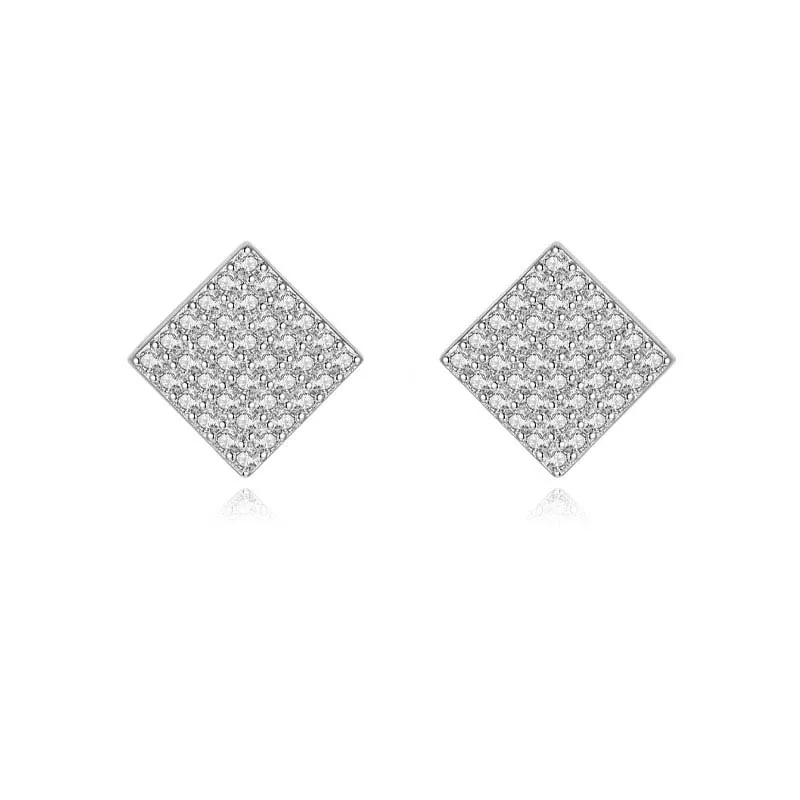 母親節 × 520丨「方形幾何」耳釘 加碼贈好禮 禮物推薦-VANA氛圍飾品