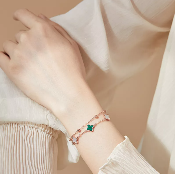 七夕情人節丨幸運四葉草 · 手鍊  禮物推薦-VANA氛圍飾品