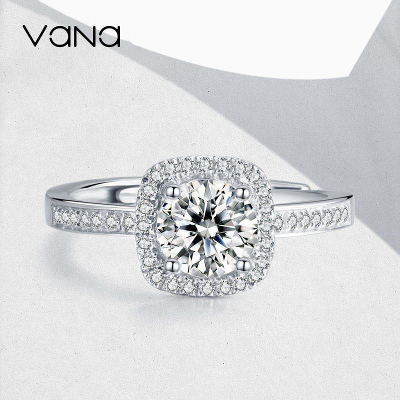 七夕情人節丨莫桑鑽 • 浪漫皎潔鑽戒   禮物推薦Moissanite-VANA氛圍飾品