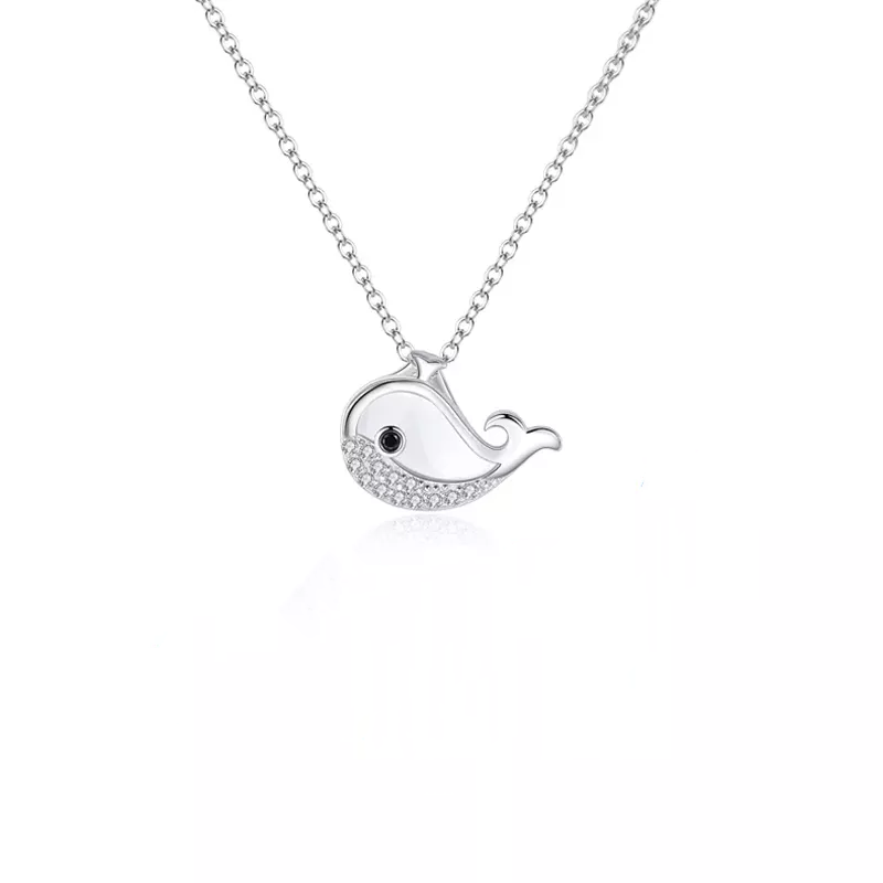 母親節 × 520丨最後的溫柔 · 小鯨魚項鍊 加碼贈好禮 禮物推薦-VANA氛圍飾品