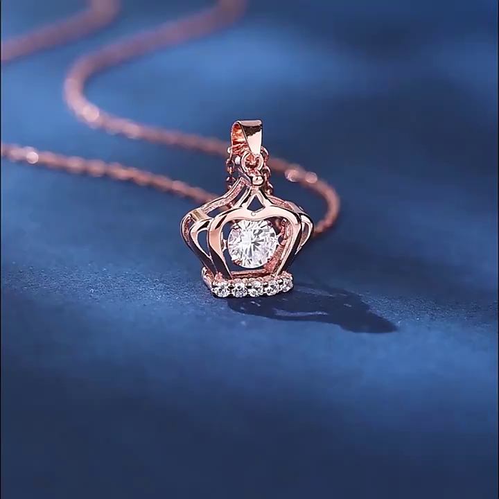 七夕情人節丨女王皇冠 · 「翠羽明珰」項鍊「跳動」  禮物推薦-VANA氛圍飾品