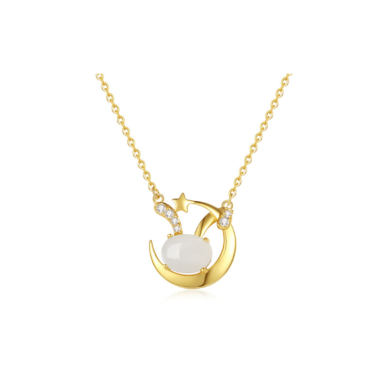 母親節 × 520丨小玉兔 · 「和闐玉」項鍊 加碼贈好禮 禮物推薦-VANA氛圍飾品