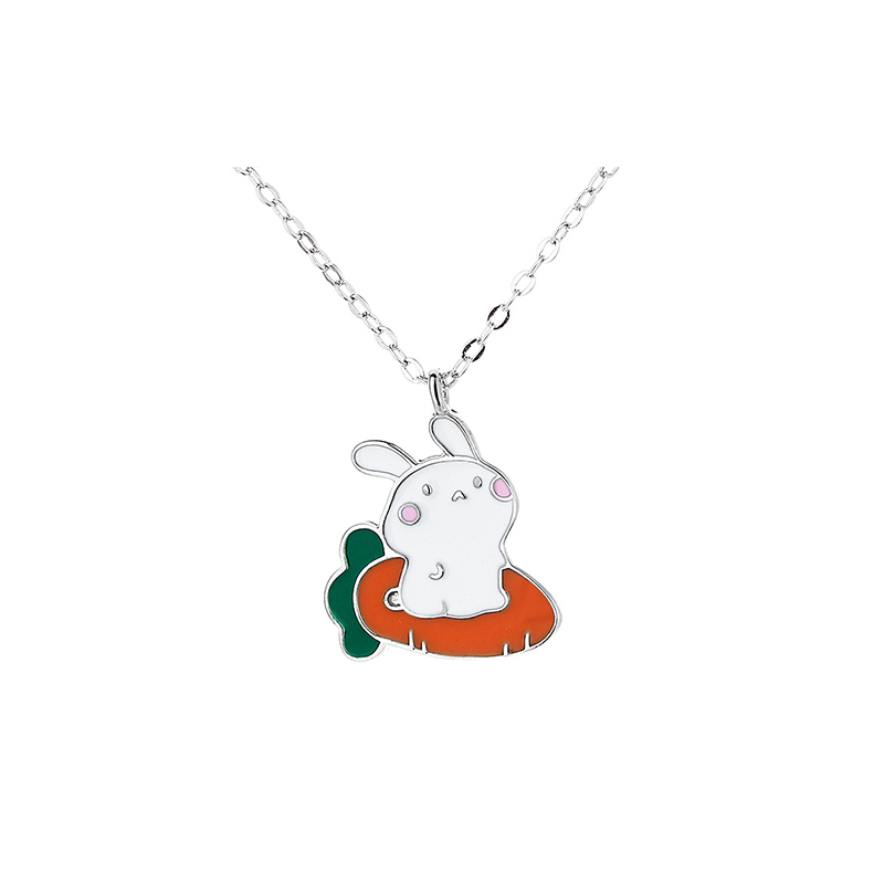 聖誕節禮物丨可愛仰望兔項鍊 禮物推薦-VANA氛圍飾品