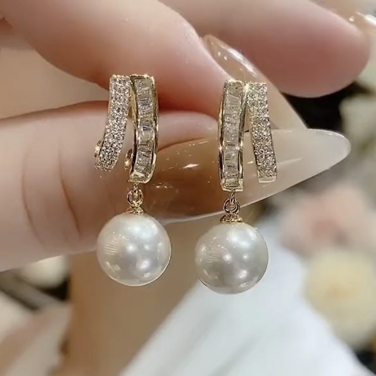 氣質珍珠耳環-FANYIACC
