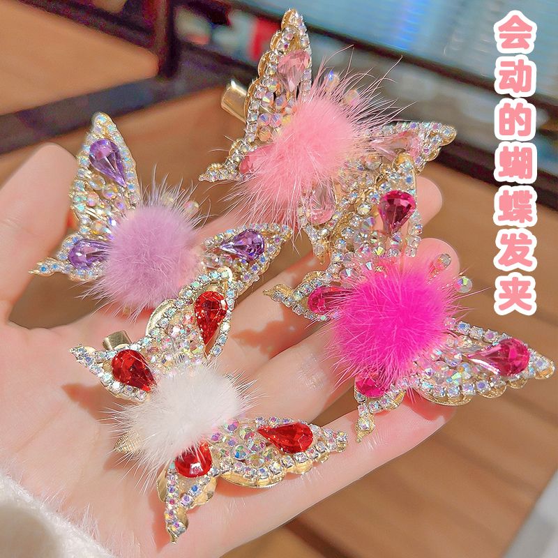 一閃一閃惹人愛 跳動蝴蝶髮飾-FANYIACC