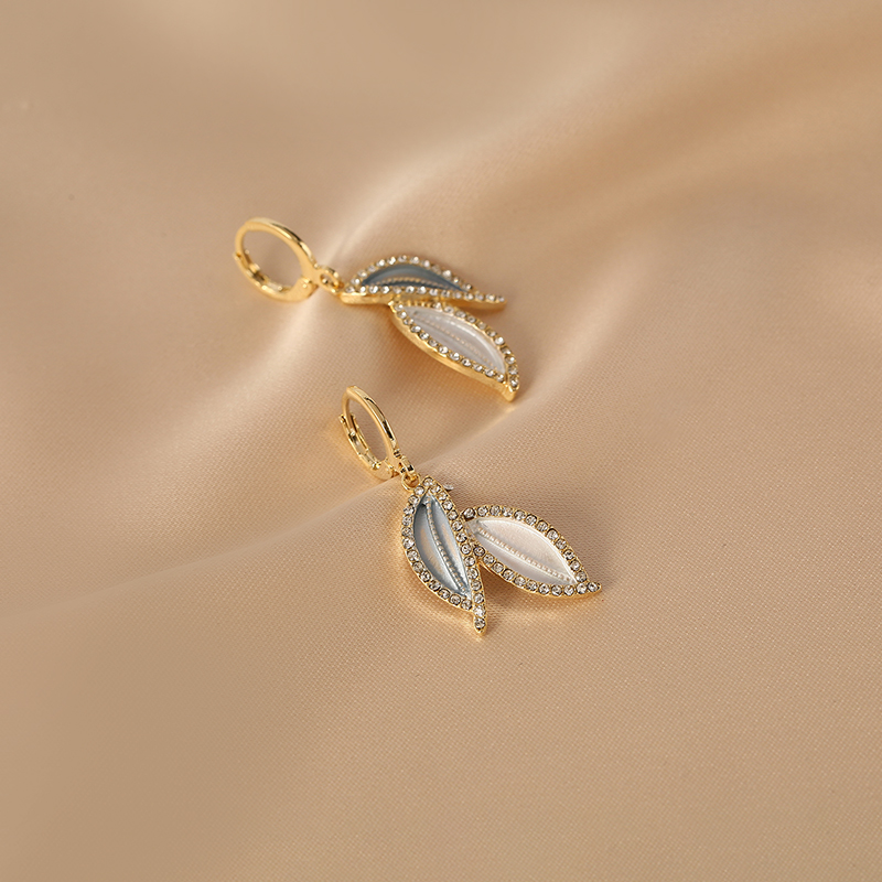 花跡葉子耳環-FANYIACC