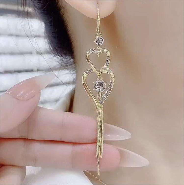 永結同心流蘇耳環 -FANYIACC