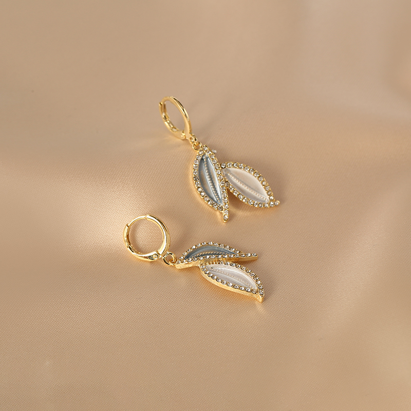 花跡葉子耳環-FANYIACC