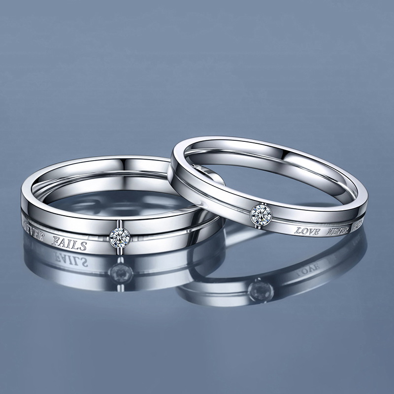 戀愛1+1 | 原創設計情侶戒指-FANYIACC