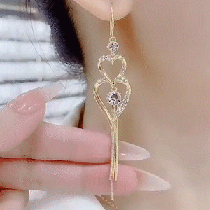 永結同心流蘇耳環 -FANYIACC