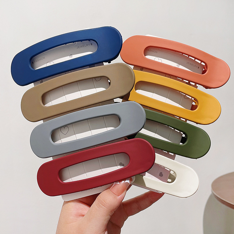 彩虹色一字夾發卡-FANYIACC