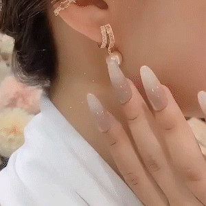 氣質珍珠耳環-FANYIACC