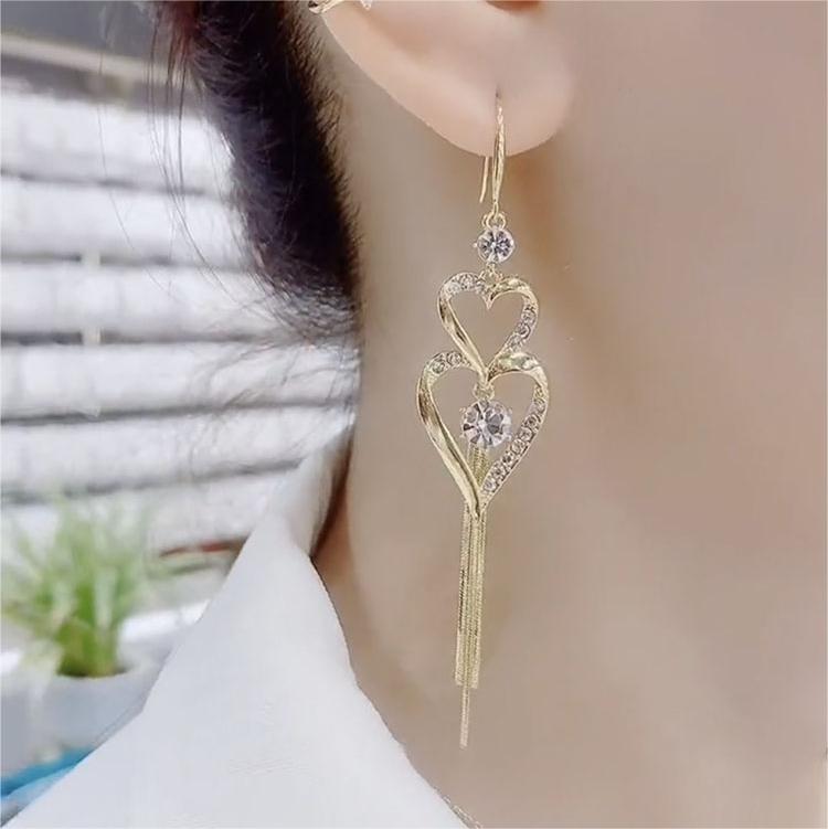 永結同心流蘇耳環 -FANYIACC