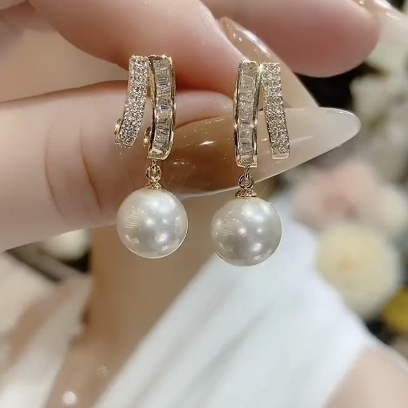 氣質珍珠耳環-FANYIACC