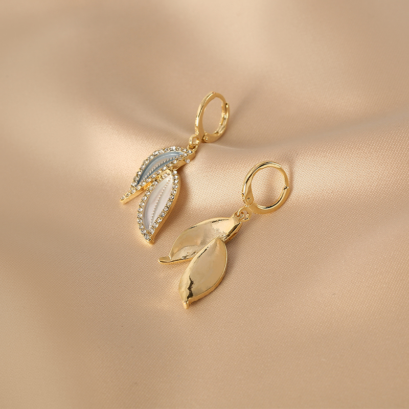 花跡葉子耳環-FANYIACC