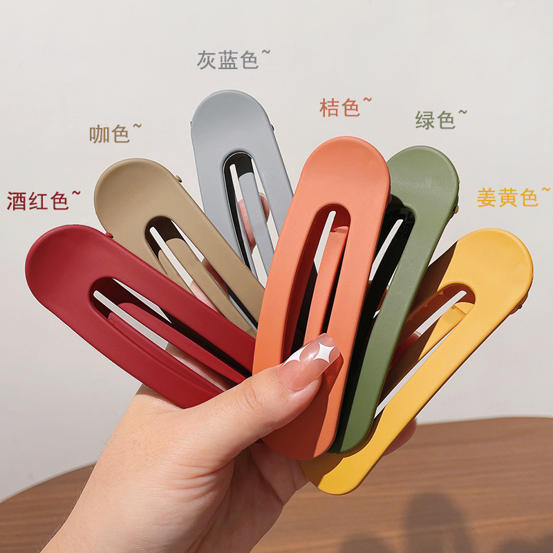 彩虹色一字夾發卡-FANYIACC