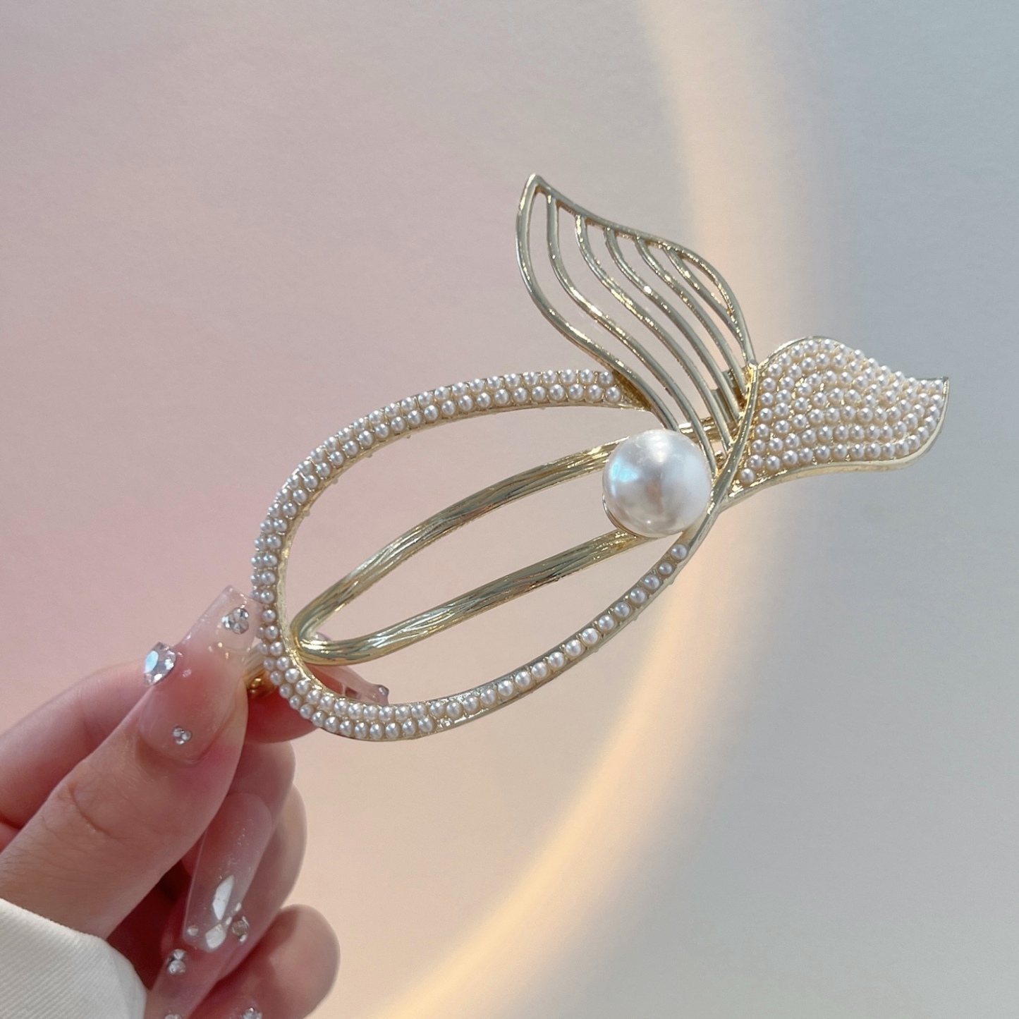 碎鑽魚尾盤髮神器-FANYIACC
