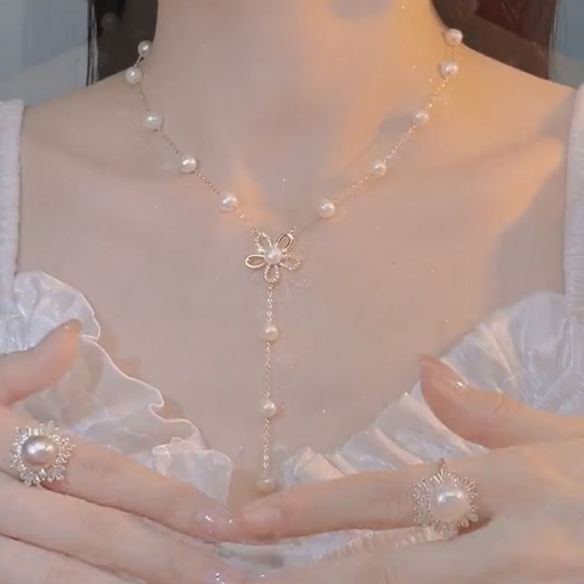 花花的世界 珍珠項鍊   -FANYIACC