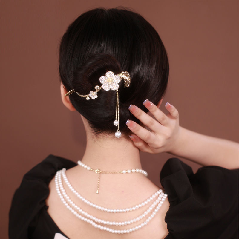 新款復古流蘇盤髮神器-FANYIACC