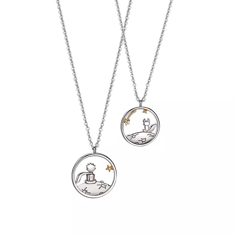 The Little Prince and The Fox Couple Jewelry Set-Vigg Jewelry