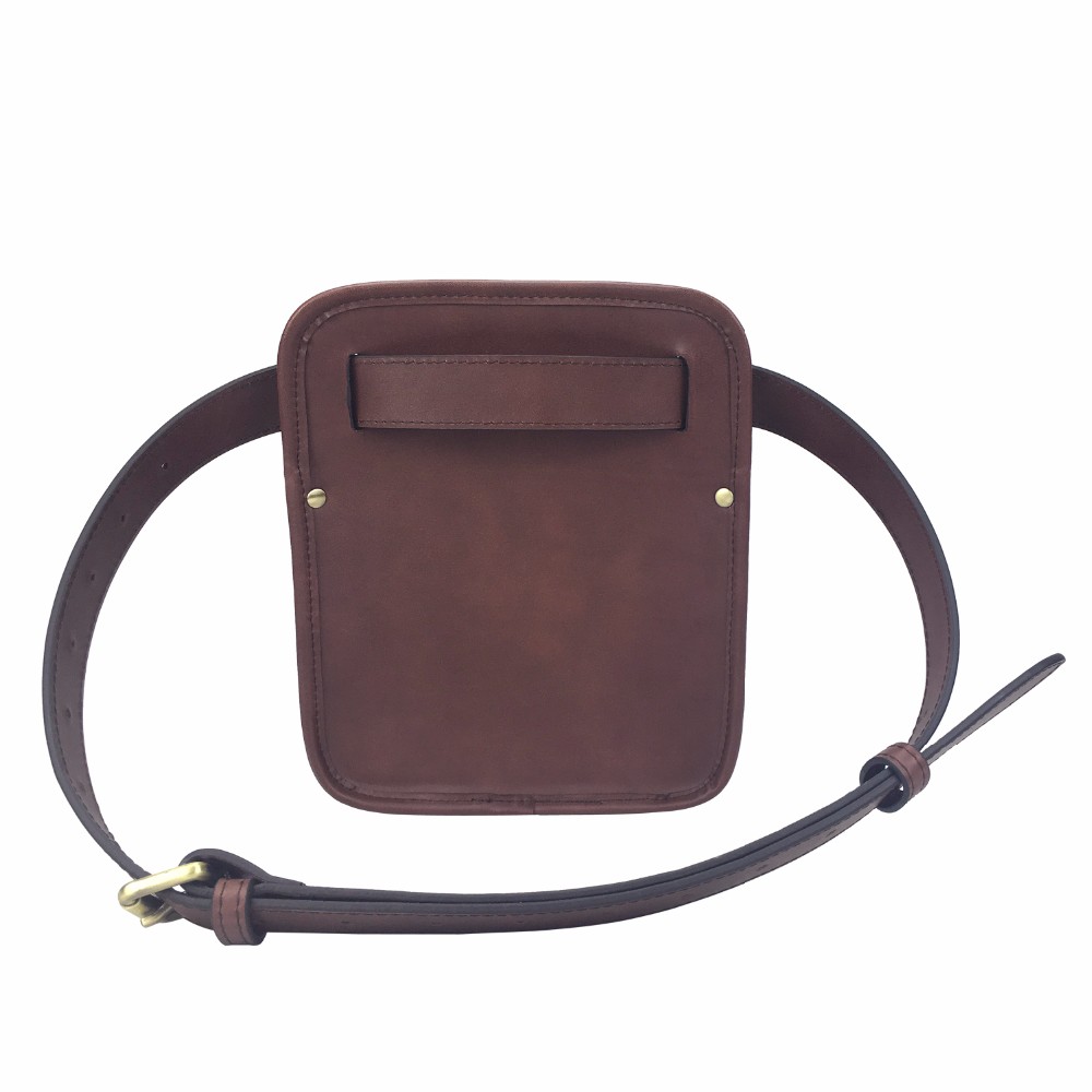 TOURBON Leather Waist Rifle Cartridge Bag Shotgun Ammo Shell Holder