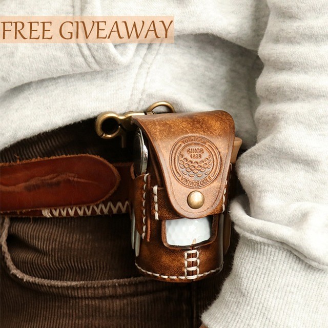 Win TOURBON Genuine Leather Golf Ball With Our Free Giveaway