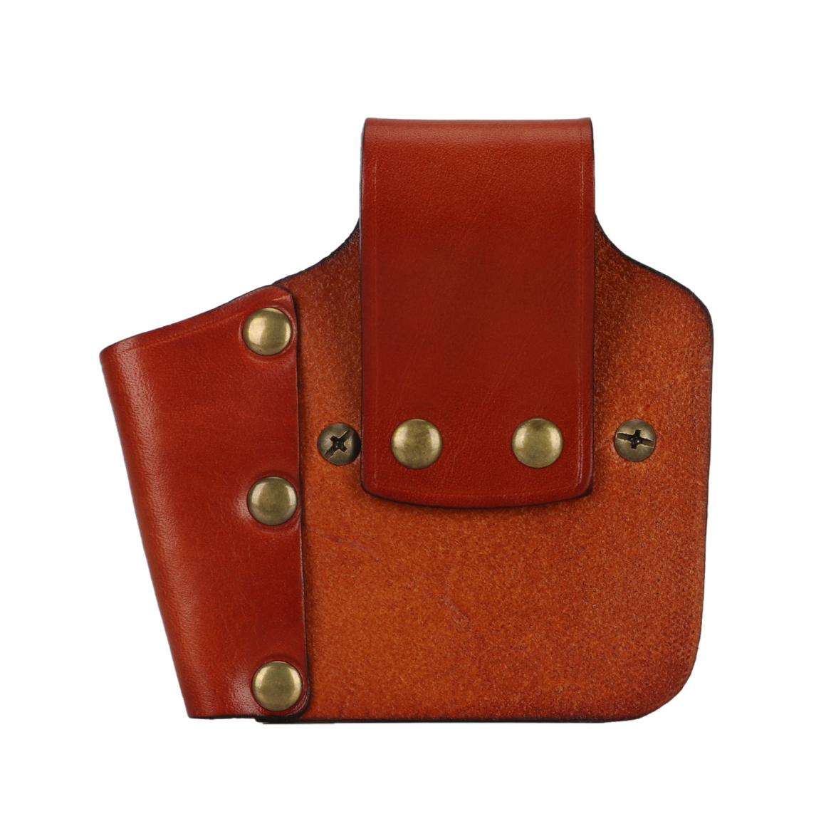 Tourbon Real Leather Tape Measure Holder Hitch Screwdriver Tool Pouch