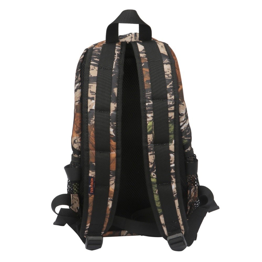 TOURBON Small Hunting Backpack Day Pack Rusack with Rifle Gun Holder CAMO