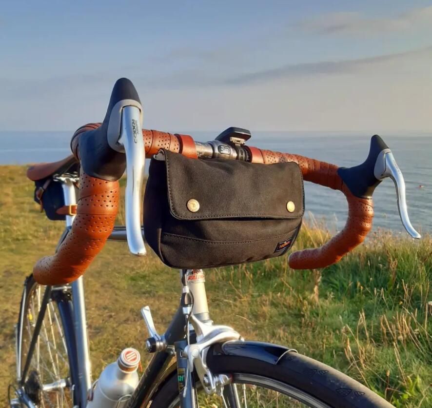 BephaMart Bike Bicycle Handlebar Bar Bag Front Frame Pannier Tube Rack Basket Shipped and Sold by BephaMart 