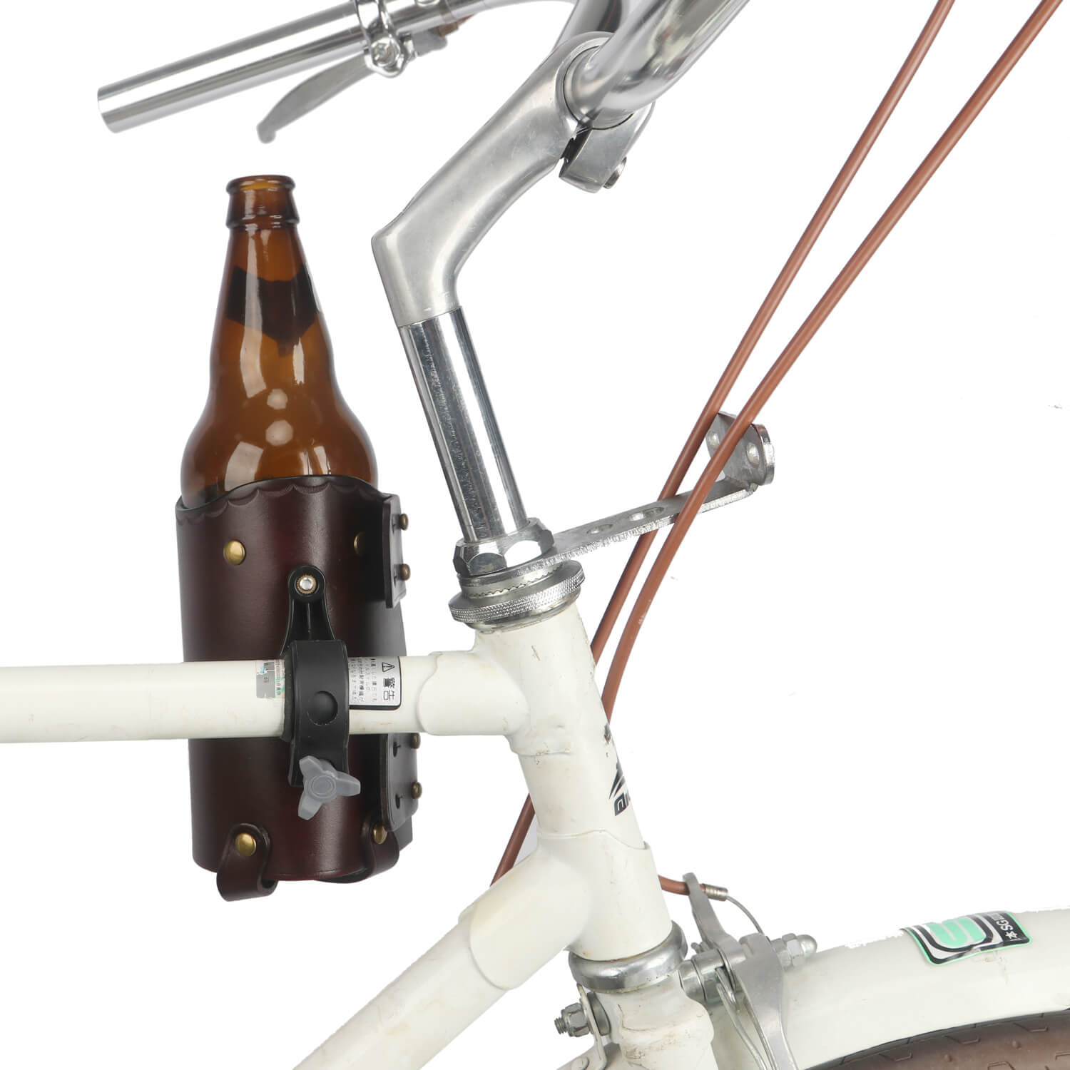 bike cup holder brown