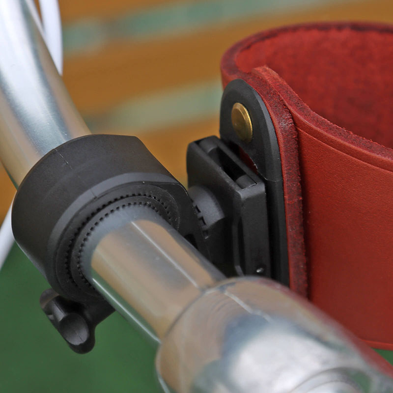 Leather Bike Cup Holder