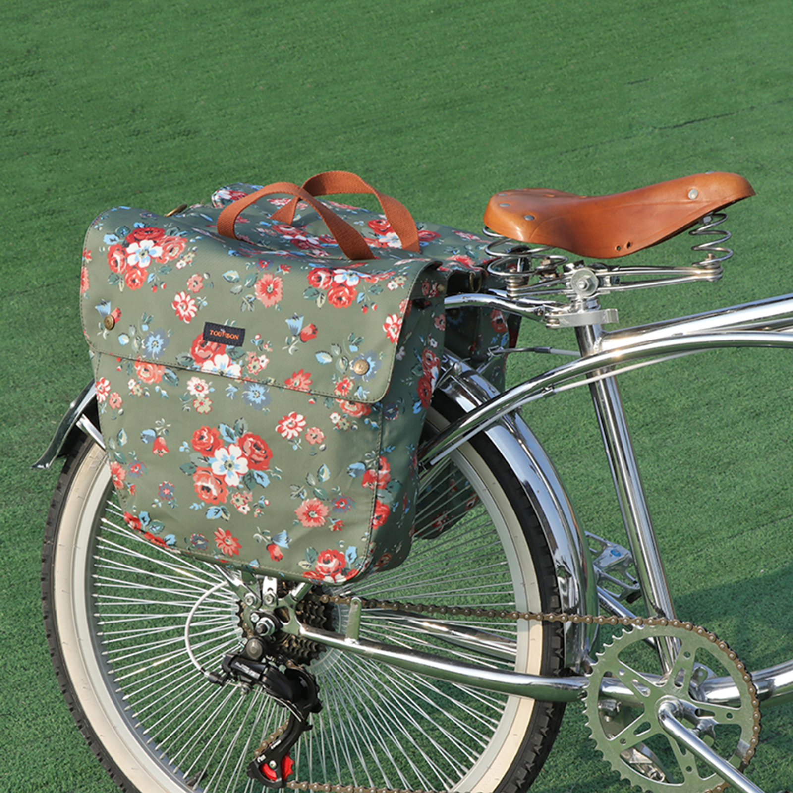 double pannier bike bag