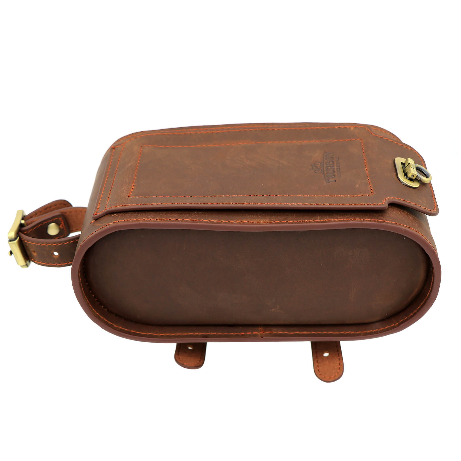 bike frame bag leather