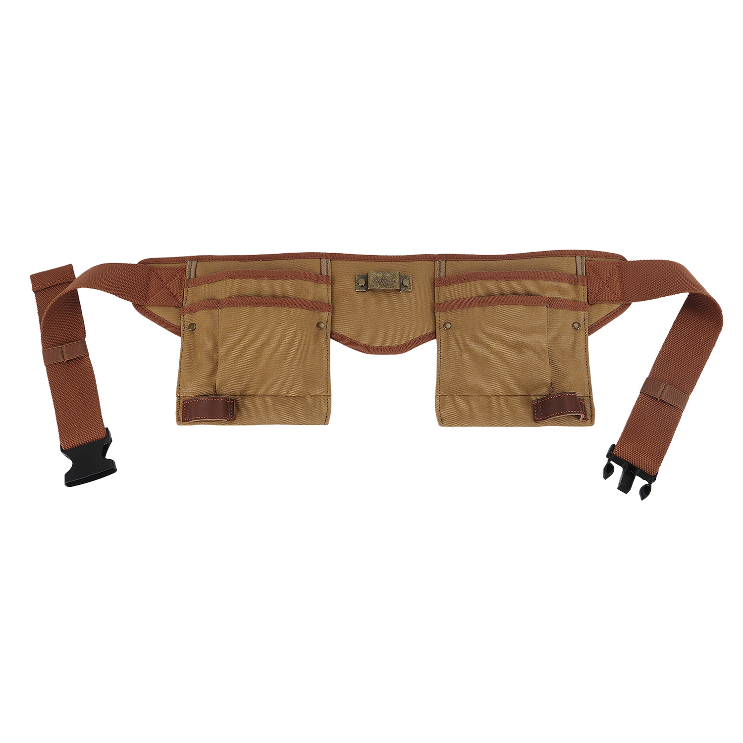 TOURBON Canvas Electrician Tool Belt Pouch Carpenter Construction
