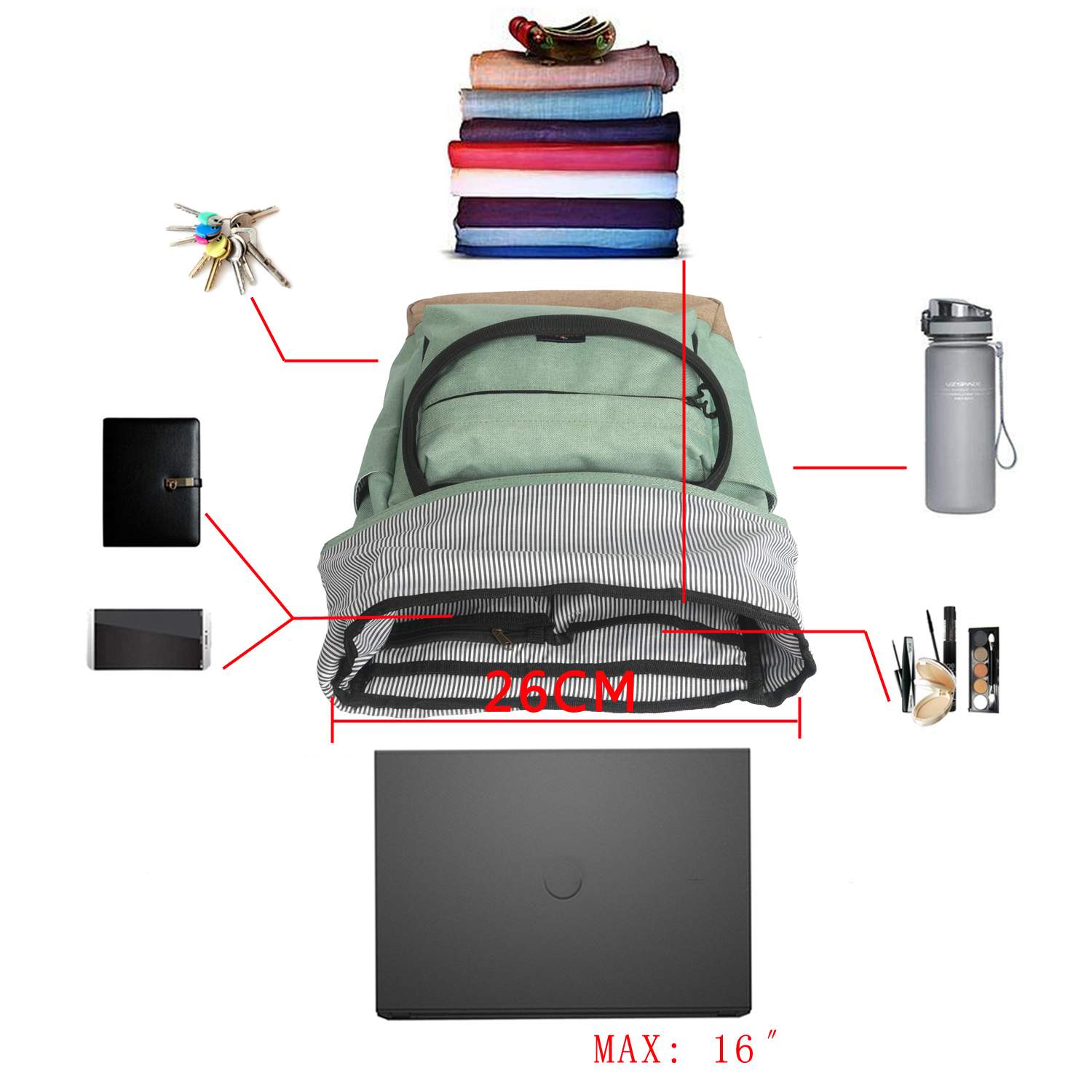 bike pannier backpack