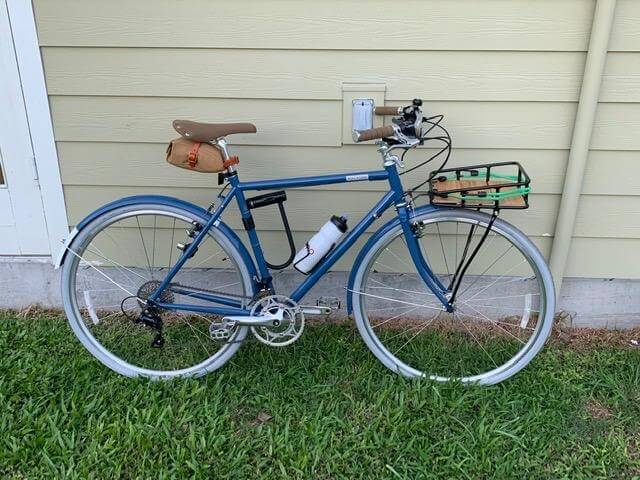 bicycle rear rack saddle bags