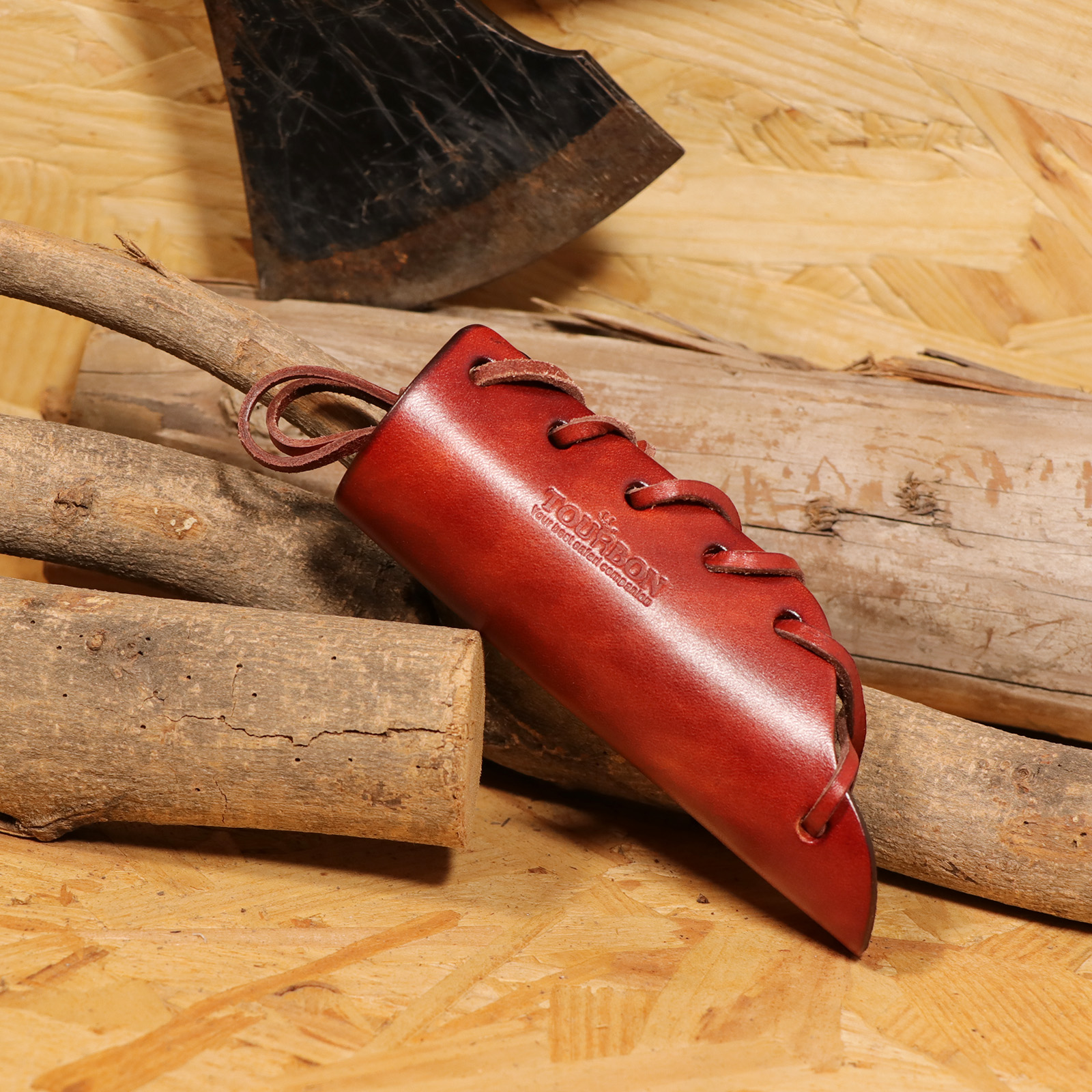 About TOURBON Leather Axe Handle Protection Covers Review