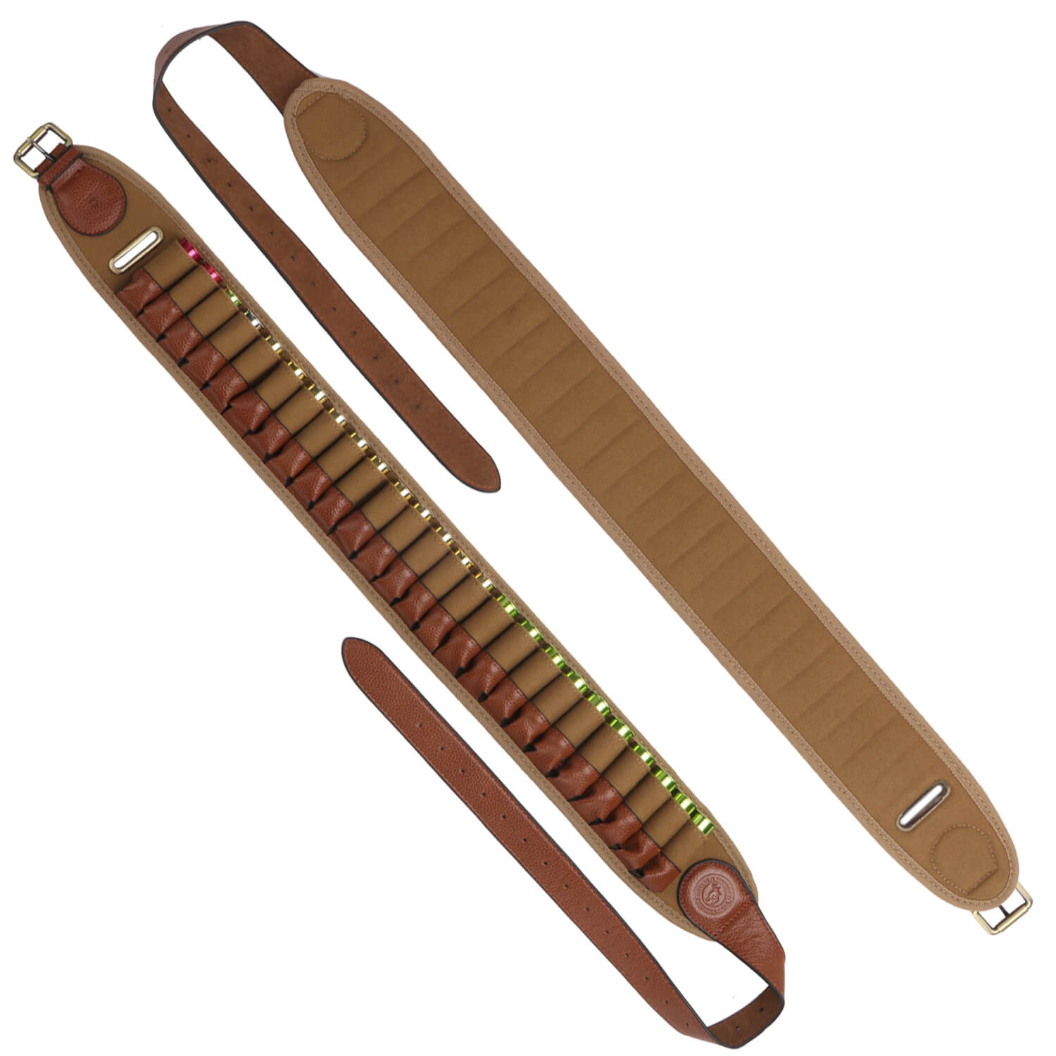 TOURBON Hunting 12 or 20 Gauge Shell Belt